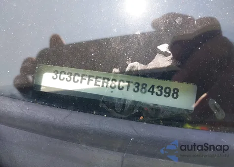 2012 Fiat 500C Lounge из США, поврежденный, VIN 3C3CFFER8CT384398